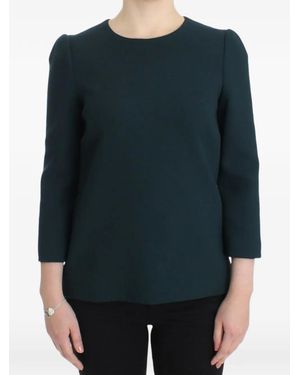 Dolce & Gabbana Crew-Neck Blouse - Green