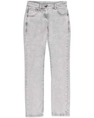 Brunello Cucinelli Stone-Wash Jeans - Gray