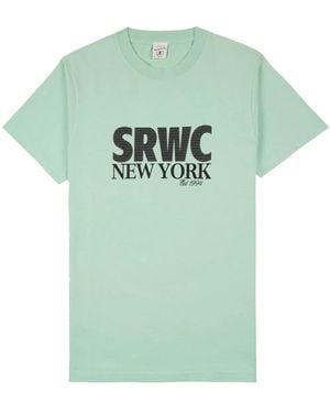 Sporty & Rich Srwc 94 Cotton T-Shirt - Green