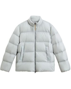 Woolrich Quilted Puffer Jacket - Grey