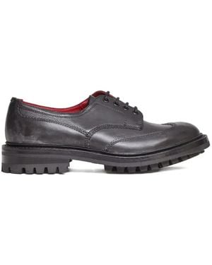 Tricker's Derby Stringate - Grigio