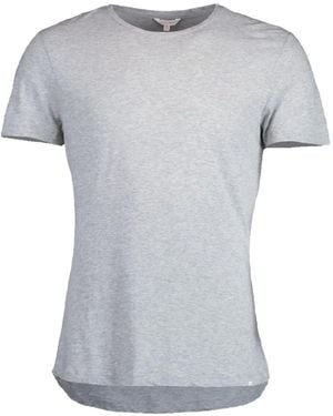 Orlebar Brown Short Sleeved Cotton T-Shirt - Grey
