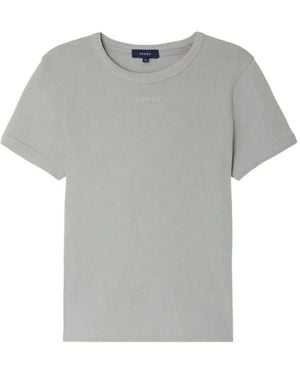 Soeur Aristide Logo-Print T-Shirt - Grey