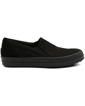 Rick Owens Star-Motif Slip-On Trainers - Black