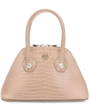 Philipp Plein Cocco Tote Bag - Natural