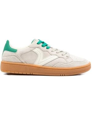 Victoria Leather Trainers - White