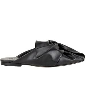 JVAM Mules Maxime À Détail Noué - Black