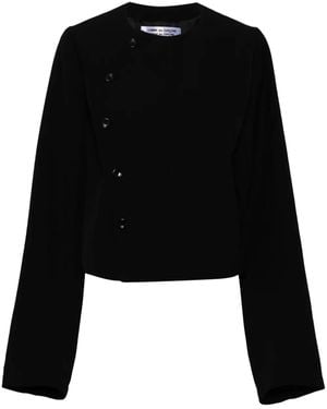 Comme des Garçons Giacca Con Dettaglio Cut-Out - Nero