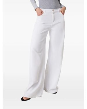Guess Pantalon À Coupe Ample - White