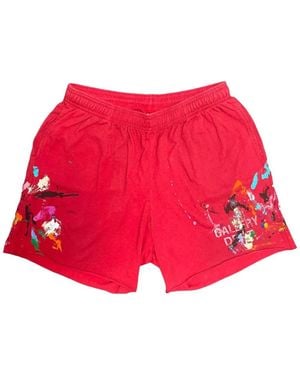 GALLERY DEPT. Insomnia Printed Track Shorts - Red