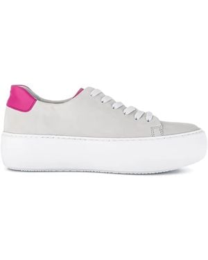 Gabor Flatform Trainers - White