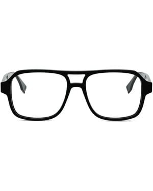 Fendi Square-Frame Glasses - Black