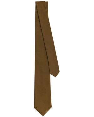 Ferragamo シルク ネクタイ - ナチュラル