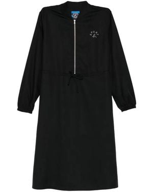 SPORT b. by agnès b. Logo-Embroidered Dress - Black
