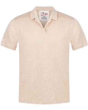 MC2 Saint Barth Short-Sleeve Polo Shirt - Neutro
