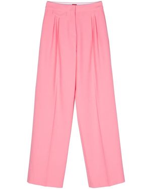 HUGO Helepher Dart Wide Pants - Pink