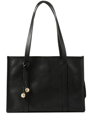 Sandro Sac Cabas À Design Structuré - Noir
