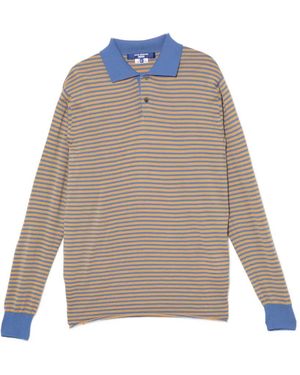 Junya Watanabe Striped Polo Shirt - Natural