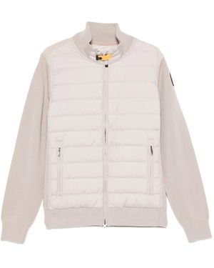 Parajumpers Quilted Zip-Fastening Jacket - White