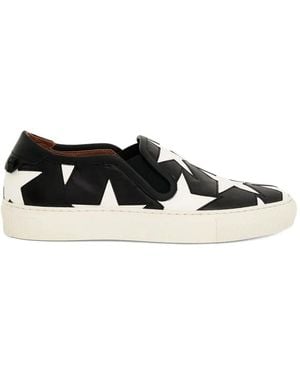 Givenchy Slip-On-Sneakers Mit Sternen - Weiß