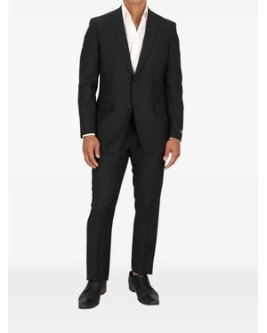 Roberto Cavalli Single-Breasted Suit - Black
