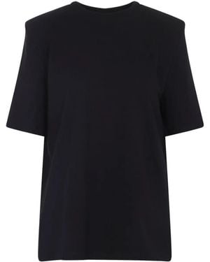 Frankie Shop Carrington Cotton T-Shirt - Black