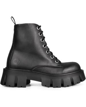 Altercore Bartel Lace-Up Chunky-Sole Boots - Black