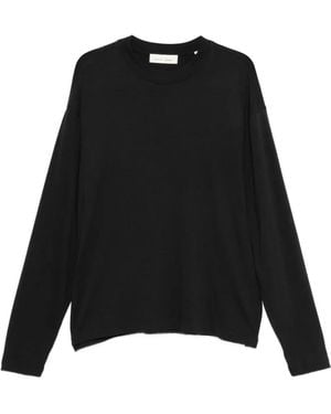 Fear Of God Essentials Crew-Neck Long-Sleeve T-Shirt - Black