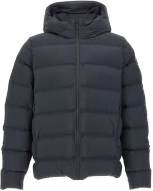 Rrd Hooded Quilted Jacket - Blue