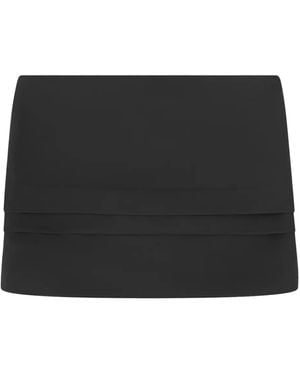HELIOT EMIL Ferro Layered Skirt - Black