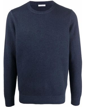 Malo Crew-Neck Cashmere Jumper - Blue
