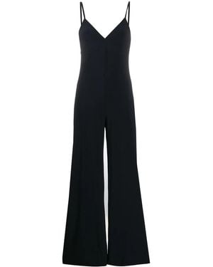 Norma Kamali Slip Jumpsuit Jumpsuit & Rompers One Piece, Jersey/Polyester/Spandex - Black