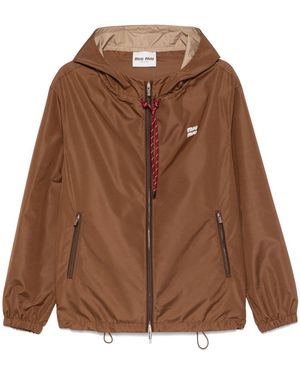 Miu Miu Jack Met Capuchon - Bruin