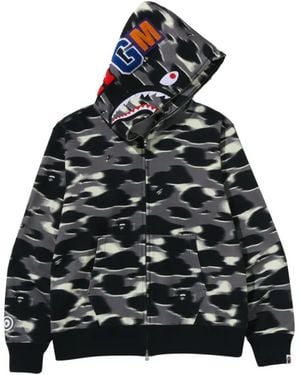 A Bathing Ape Full-Zip Hoodie - Black