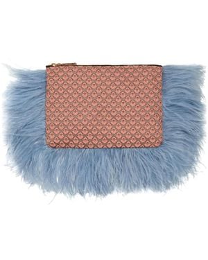 La DoubleJ Party Clutch Bag - Blue