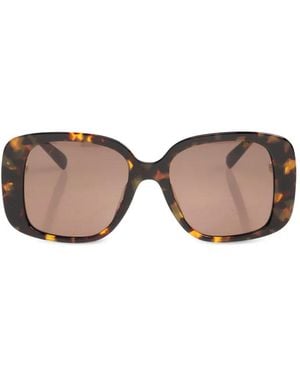 Tory Burch Geometric-Frame Sunglasses - Pink