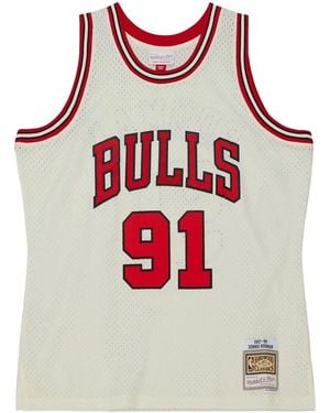 Mitchell & Ness Bulls 1997 Tank Top - Red