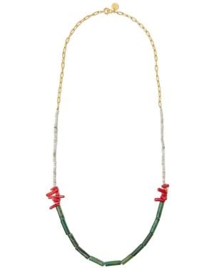 Undercover Collar De Cadena Con Cuentas - Blanco