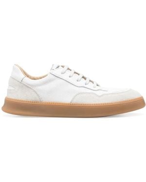 Spalwart Panelled Low-Top Trainers - White