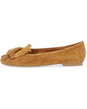 Frau Fringed Tassel-Detail Loafers - White