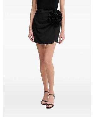 GAUDI Floral Mini Skirt - Black