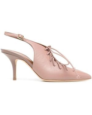 Malone Souliers Alessandra 70mm スリングバック サンダル - ピンク