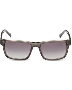 Timberland Rectangle-Frame Sunglasses - Grey