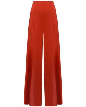 Gemy Maalouf Pressed-Crease Flared Trousers