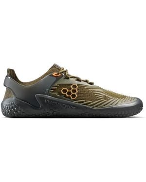 Vivobarefoot Baskets Motus À Empiècement En Mesh - Black