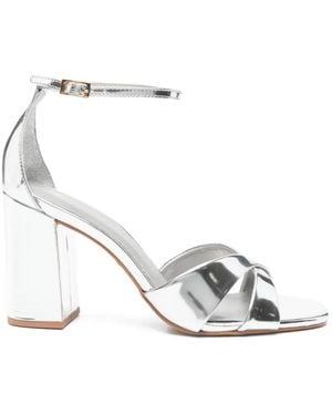 Carrano Crossover-Strap Sandals - White