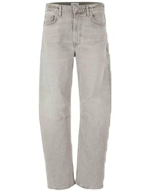 Citizens of Humanity Miro Wide-Leg Jeans - Grey