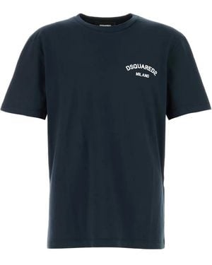 DSquared² ロゴ Tシャツ - ブルー