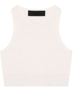Fear Of God Textured Tank Top - White