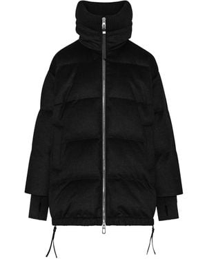 DUNO Quilted Puffer Jacket - Black